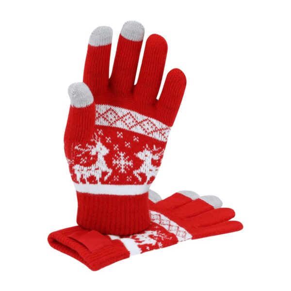Kainex karácsonyi érintőképernyős kesztyű piros AP735463-05