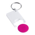 Trolex kulcstartós bevásárlókocsi érme pink AP741590-25