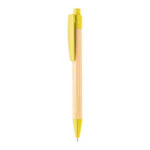 Boothic bambusz golyóstoll sárga AP810427-02
