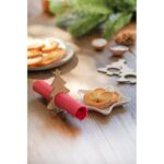 Julmiddag szalvétagyűrű szett natúr AP716448