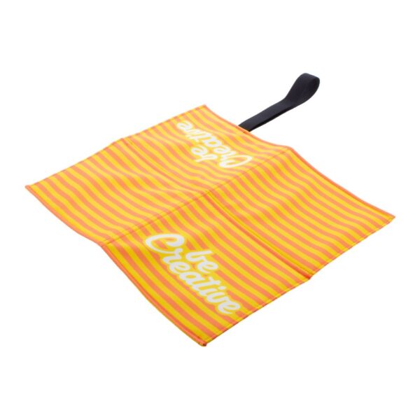 Fanseat Fold egyediesíthető RPET ülőpárna  fekete AP716620-10