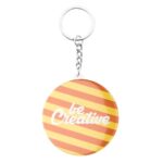 KeyBadge Mini kitűzős kulcstartó fehér AP718216