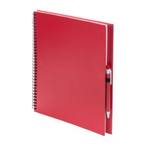 Tecnar jegyzetfüzet piros AP741502-05