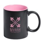 Bafy bögre fekete pink AP781260-25