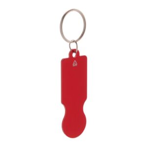 RaluCart kulcstartós bevásárlóérme piros AP808060-05