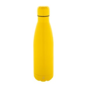 Refill újrahasznosított rozsdamentes acél kulacs sárga AP808117-02