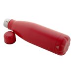 Refill újrahasznosított rozsdamentes acél kulacs piros AP808117-05