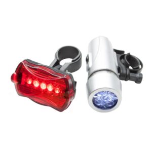 Wiggins kerékpáros lámpa szett fekete AP809467