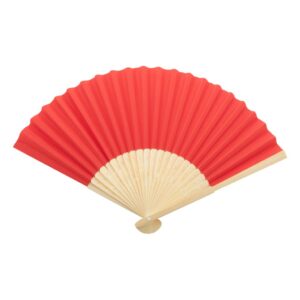 Bapper kézi legyező piros AP844068-05